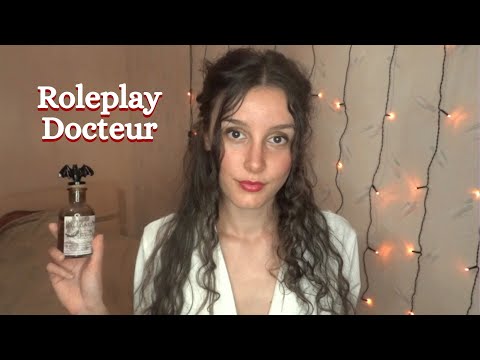 ASMR ROLEPLAY | DOCTEUR RIENEVA (test 5 sens, Halloween, médecin, examen, question)