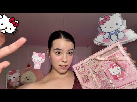 The CUTEST ASMR🎀🐱| Hello Kitty Tapping Until you Pass Out🫧💤