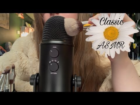 ASMR || Classic Mic Brushing (Minimal Talking)