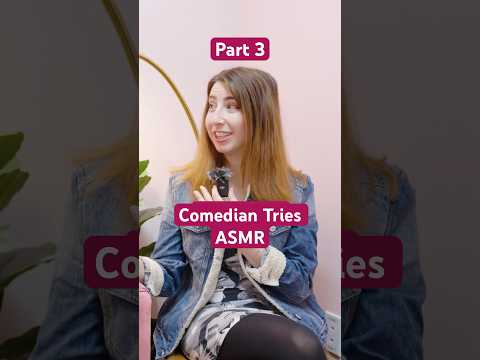 Comedian keeps practicing ASMR #SummerOnShorts #asmr #shorts