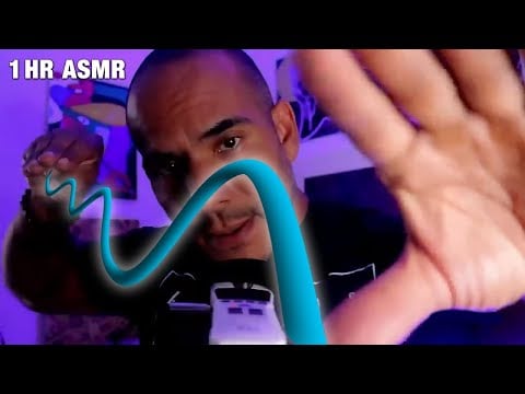 1 HOUR ASMR plucking out negative energy + healing your soul