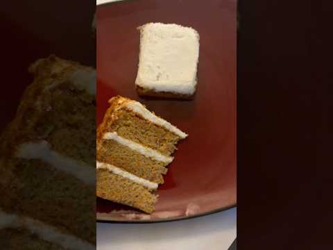Cake Boss vs 7-Eleven Carrot Cake #asmrfood #carrotcake #cakeboss #viralfood