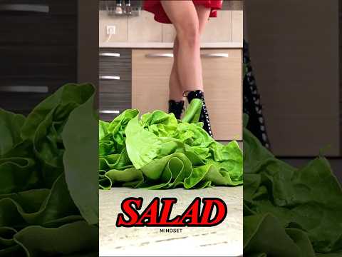 In Boots Crush: Pea vs. Wet Salad! Oddly Satisfying Food Crushing! ASMR