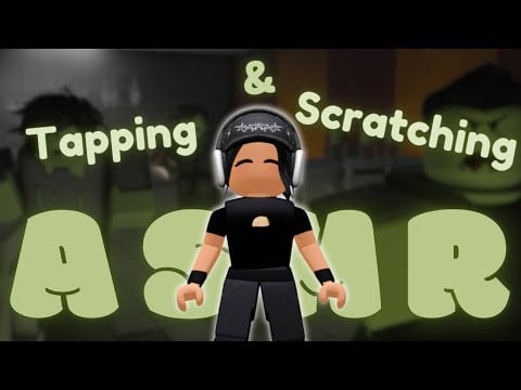 [Roblox ASMR] Tapping & Scratching On A Piece Of Wood 💤 | Zombie Invasion