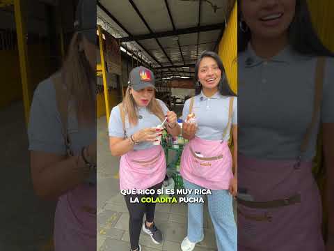 Probando la colada de Andrea 🤤🤤