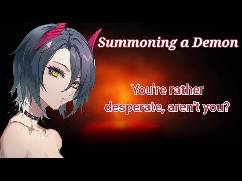 Summoning a Sassy Demon to be your Roommate (F4A) (Mild yandere ASMR) (Feat: My niece and Nephew)