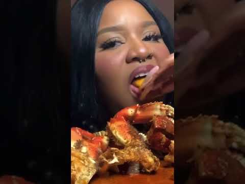Yummy!!!  Seafood boil asmr coming soon! #asmr #mukbang #eatingsounds #shorts