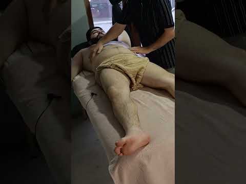 Relaxation techniques for chest, arms and abdomen #satisfying #relaxing #asmr #shorts