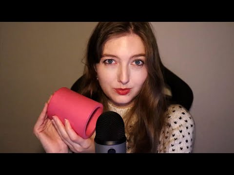 ASMR Mouth Sounds & Foam Cup Tapping 💖