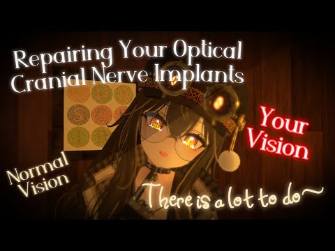 Your Eyes Are SUPER Broken! Let Me Fix You~ | VRChat 3Dio ASMR