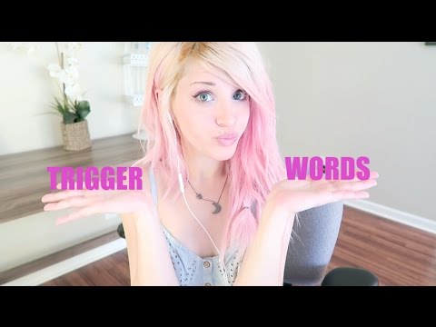 ASMR ♡ Trigger Words, whispering - soft spoken
