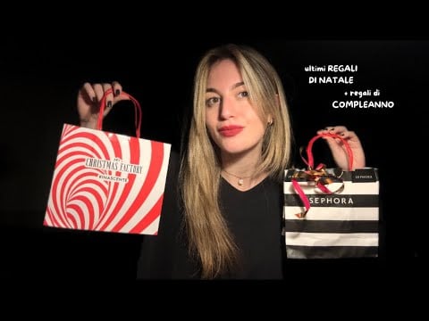 I MIEI REGALI DI NATALE 🎁 pt.2  (asmr ita) 