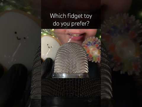 This or That: Fidget Toy edition! #asmr