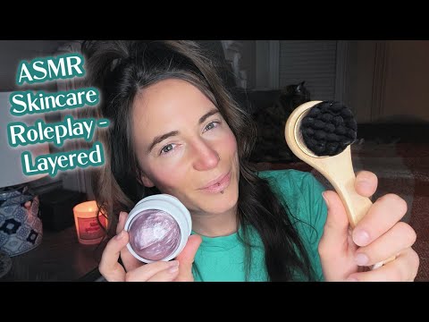 ASMR Bestie Comforts You Before Sleep (Roleplay layered sounds) Super relaxing 💤😴