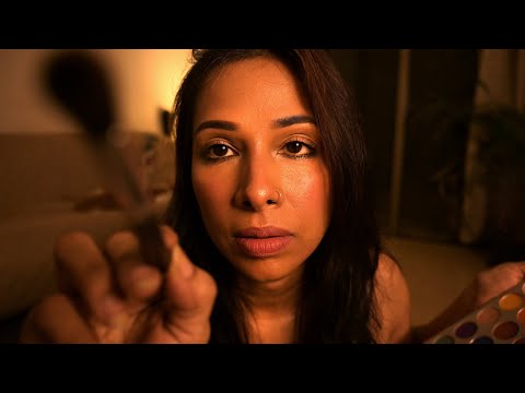 ASMR (Hindi) | Ready for your big day? Lets do your eye makeup!! 👀