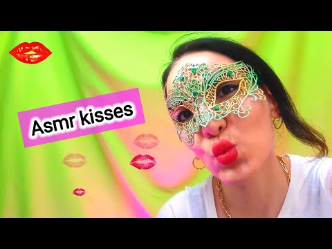 Asmr kisses | Relaxing ASMR Kisses and Triggers for Sleep | Covering your face with kisses