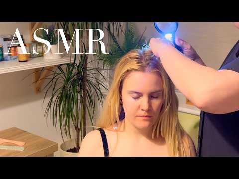 Relaxing ASMR scalp massage (Unintentional ASMR, Real person ASMR)