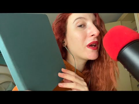 ASMR ita* Rispondo alle VOSTRE domande 🥰🥰* conosciamoci meglio* OnlyRED ASMR