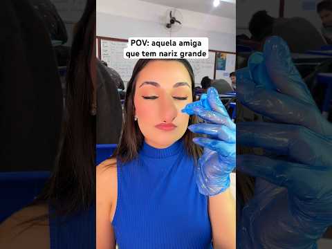POV: aquela amiga que tem nariz grande #asmr #asmrbrasil #asmrsounds #humor #shorts
