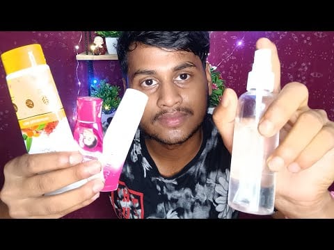 ASMR Fast Gently Doing Your Skincare And Makeup 💄💅🏻