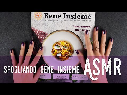 ASMR ita - 📖 Sfogliando BENE INSIEME • Giornalino Conad (Soft Whispering)