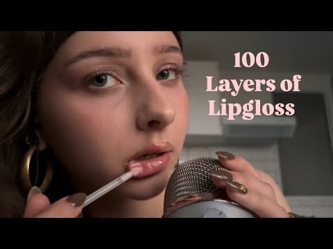 ASMR | Counting you to Sleep - Close Up, Mouth Sounds, sticky Lipgloss Sounds, …