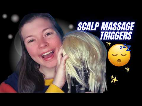 ASMR Fast and Aggressive Scalp Massage Triggers With Layered Mic Scratching