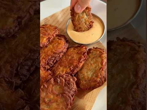 Delicious homemade hashbrowns #asmrfood #recipe #delicious