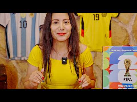 ASMR 2026 Panini FIFA World Cup Sticker Album | Part 2