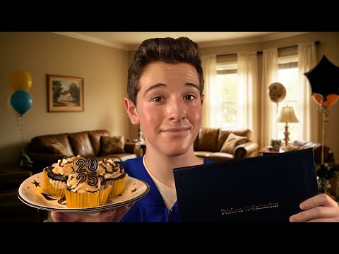 ASMR Pick Me Guy Invites You to His Graduation Party