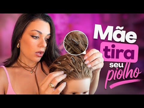 ASMR: Mãe Tira Piolho Da Sua Cabeça 🐛😴