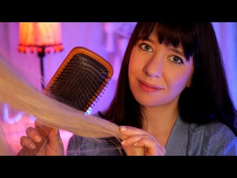 ASMR • Je te brosse les cheveux (démêlage ultra lent) • sommeil profond (FR)