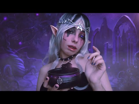 ASMR RPG | HIPNOTIZANDO VOCÊ PARA UM SONO PROFUNDO | ROLEPLAY ELFA DA NOITE