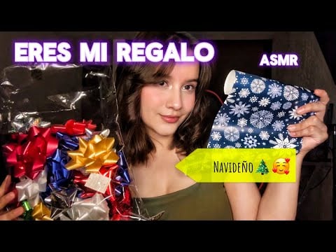 ASMR| Te preparo con mucho AMOR para ser mi REGALO DE NAVIDAD 🎄🥰❤️