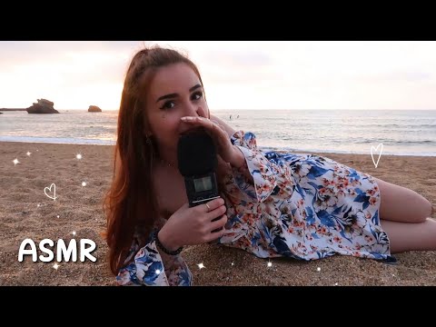 ASMR je te détends à la PLAGE