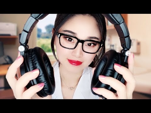 [ASMR] Hearing Test ~ Doctor (3D Sounds)