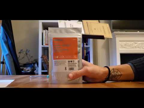 unboxing David's Tea ASMR