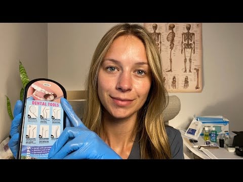 ASMR Dental Exam 🦷 POV | Relaxing Dentist Checkup for Anxiety Relief & Sleep