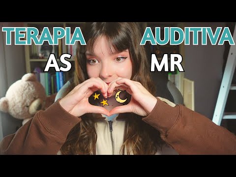 ASMR - TE HAGO UNA TERAPIA AUDITIVA PARA QUE PUEDAS DORMIR BIEN