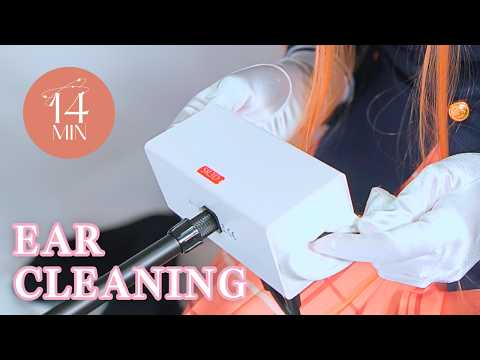 ASMR Binaural Ear Cleaning 💛 Mahiru Shiina Cosplay | Sleep Aid