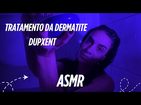 (asmr) Hora do banho relaxante enquanto conto sobre meu tratamento da dermatite atópica