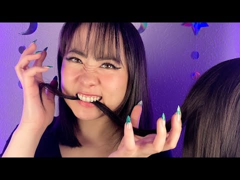 ASMR Eating Your Hair & Expensive House Update (Ramble)