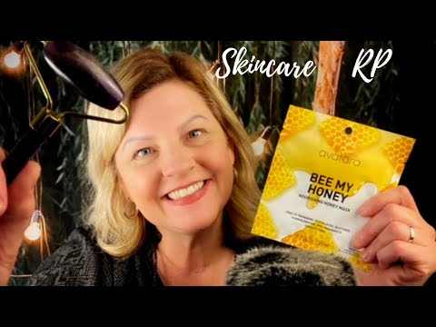 ASMR | Skincare Roleplay | Pampering You with a Honey Mask and Face Massage 🐝🌸💗