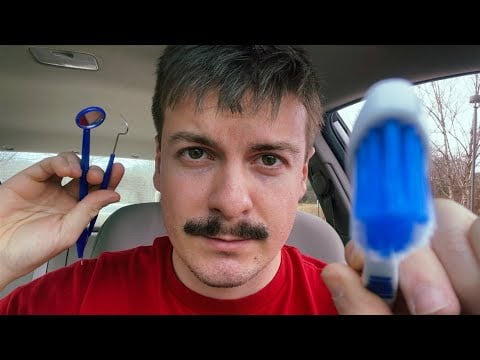 [LOFI ASMR] Worst Rated Mobile Dentist, but he's Doing his Best with What he's got | Lens Tapping