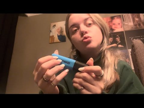 asmr | lofi hand sounds, mouth sounds & tapping!!