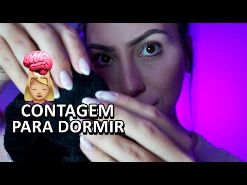 ASMR: CONTAGEM REGRESSIVA QUE VAI TE LEVAR AO SONO PROFUNDO (som de chuva)