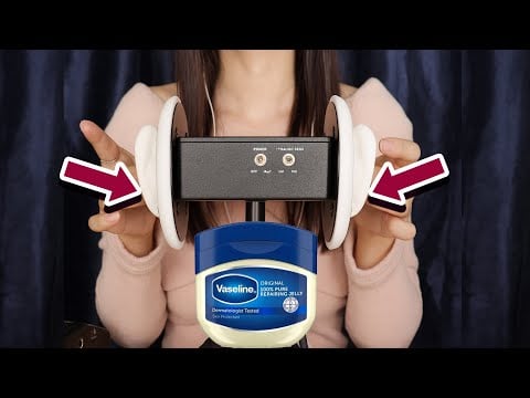 ASMR 고막까지 바세린 듬뿍…💧 극강의 귀마사지 , 귀청소(노토킹)