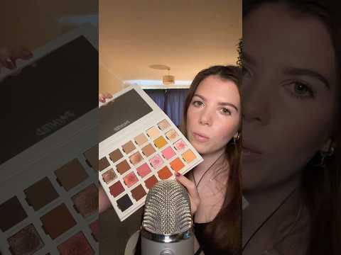 Doing your eyeshadow ASMR #asmr #relax #tingles #sleep #relaxing #makeup #personalattention