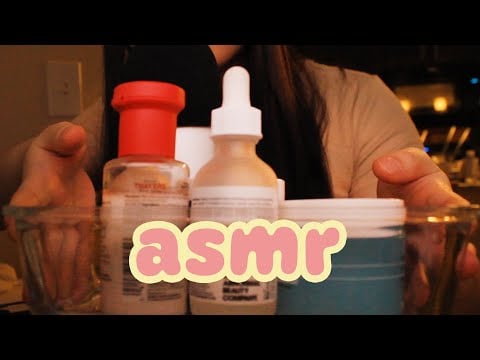 ASMR Doing My Skincare on You + Rambles and Life Updates
