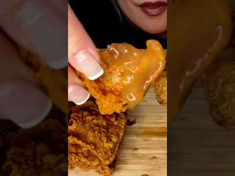 Jollibee fried chicken #asmr #chicken #food #shorts